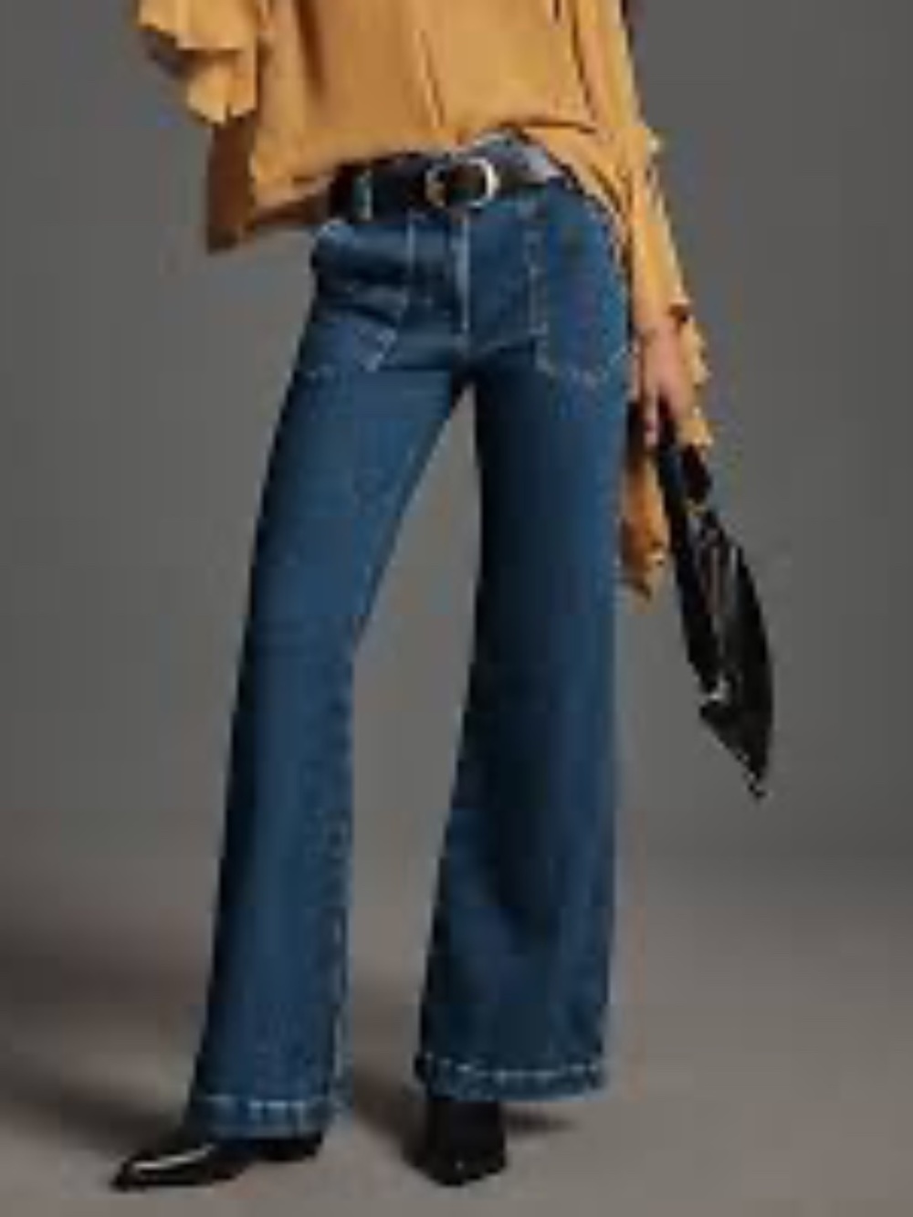 The Naomi High-Rise Wide-Leg Jeans by Maeve
